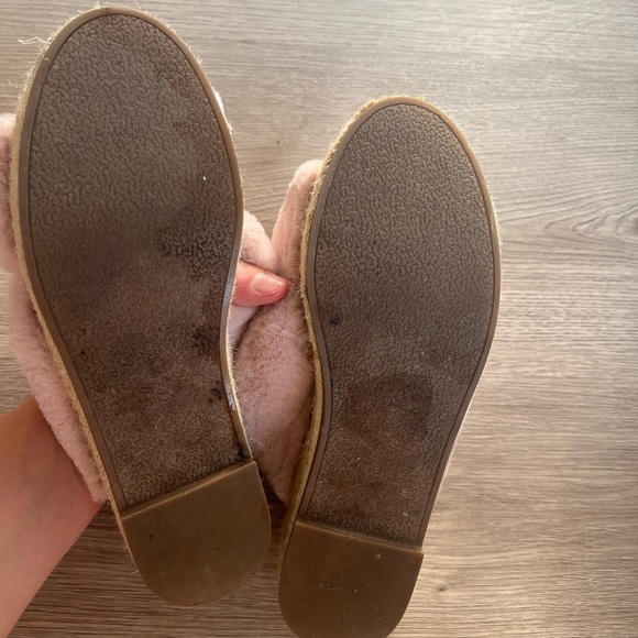 ✨SAM EDELMAN PINK SOFT FUZZY PLATFORM SANDALS - Picture 4 of 4